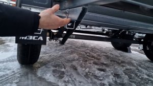 Легковой двухосный прицеп МЗСА 817732.022 3,5x1,5 метра. Инструкция. Видео обзор ТРЕЙЛИ. treily.ru
