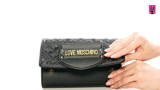 3815447 Видеообзор I Женская сумка на плечо LOVE MOSCHINO QUILTED TAB