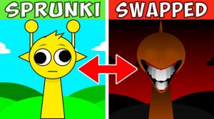 ⚔️ SPRUNKI против SWAPPED 1?! | Кто сильнее в этом трэш-бою? 😵🌀 #sprunki #swapped1 #versus