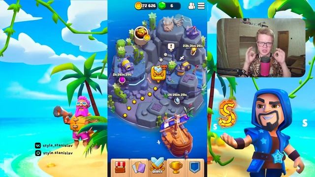 Остров 11 в Clash Quest! 🏝️ смотреть онлайн