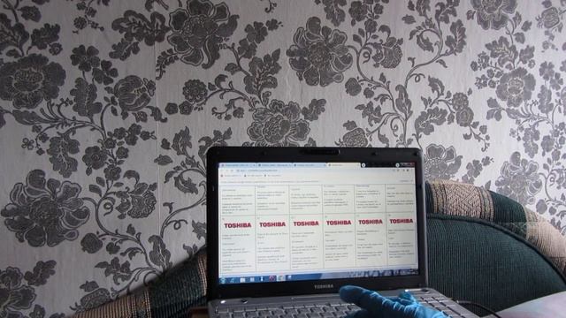 Работа ноутбука Toshiba L500D 2ГБ/320ГБ. для handsa смотреть онлайн