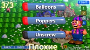 FNaF world! От самого слабого, до самого сильного персонажа