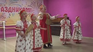 Фольклорная песня "Подъезжали мы под село", Детский фольклорный ансамбль русской песни "Услада"