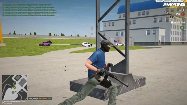 САМОЕ ЛУЧШЕЕ ОРУЖИЕ в ФСБ на AMAZING ONLINE в GTA CRMP! смотреть онлайн