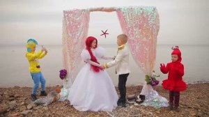 Русалочка НЕВЕСТА! сказочная свадьба