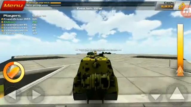 Crash Drive 2 : играю с другом на танках смотреть онлайн