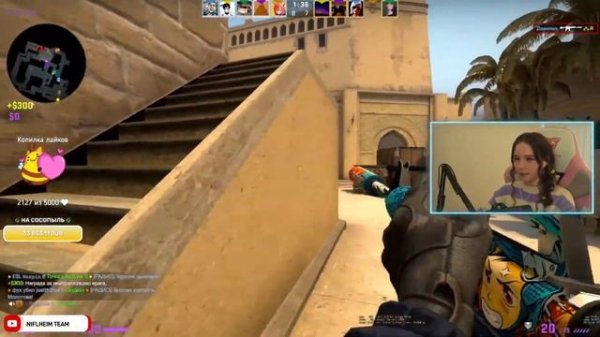 simply_keka [ЛУЧШЕЕ] Кека играет CS:GO (Габэн подкрутил, реалис