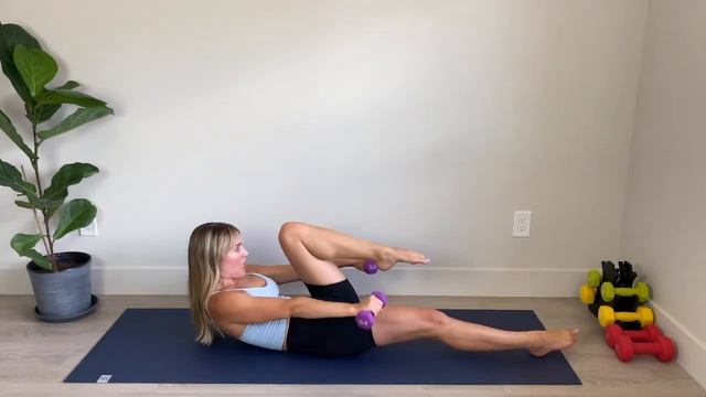 25 MIN FULL BODY SCULPT (Light Dumbbells, At Home Workout)