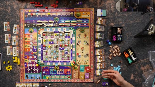 Настольная игра Мерв (Merv: The Heart of the Silk Road). Играем втроё? смотреть онлайн