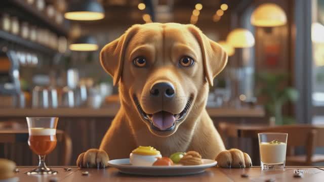 Приключения лабрадора в городе — Весёлая песня для детей смотреть онлайн