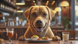 Приключения лабрадора в городе — Весёлая песня для детей