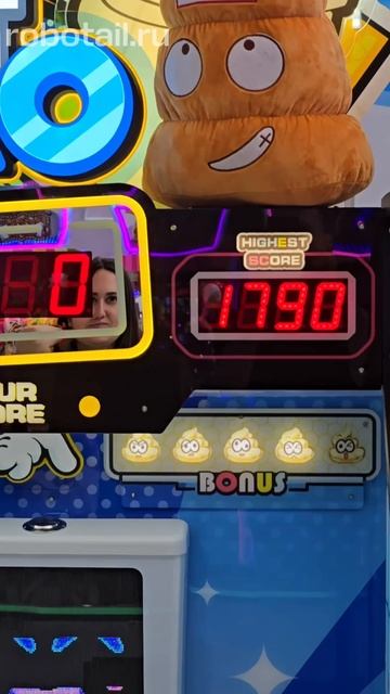Игровой автомат-бросалка «Toilet Hero” смотреть онлайн