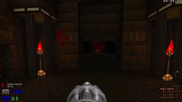 DOOM WAD: 1 Monster Megawad. Прохождение. MAP09: Chamber of Souls смотреть онлайн