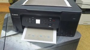 Canon G3470 - разбор полетов, печать тестов и диагностика уб