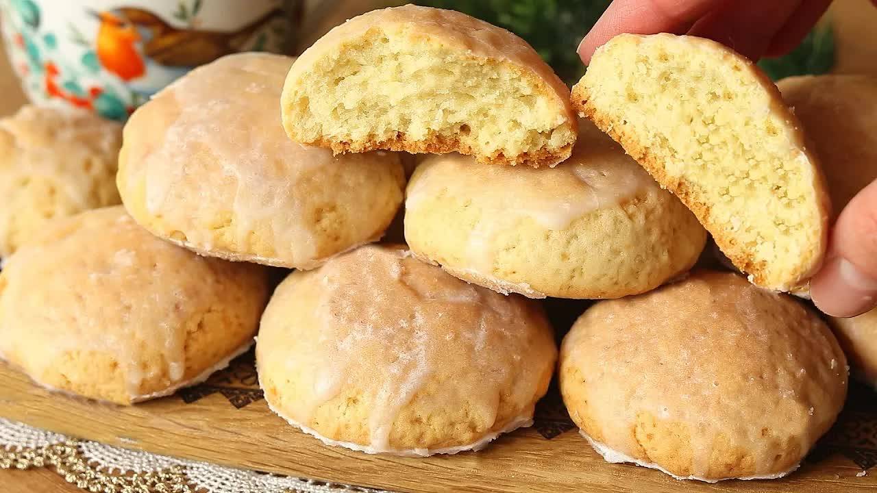Мягкие пряники на кефире — вкус из детства! Без мороки и миксера! смотреть онлайн