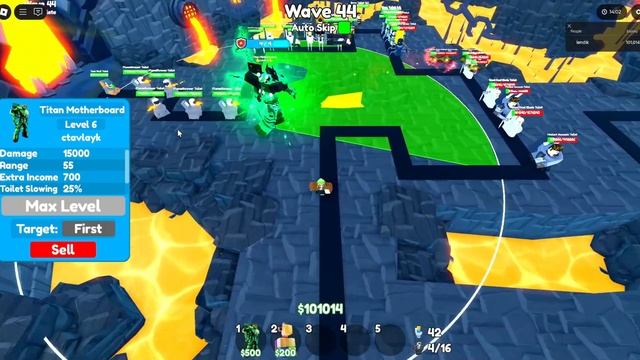 😨ВСЕ *Tech ЮНИТЫ* ПРОТИВ Endlees Mode В ТУАЛЕТ ТОВЕР ДЕФЕНС! Т? смотреть онлайн