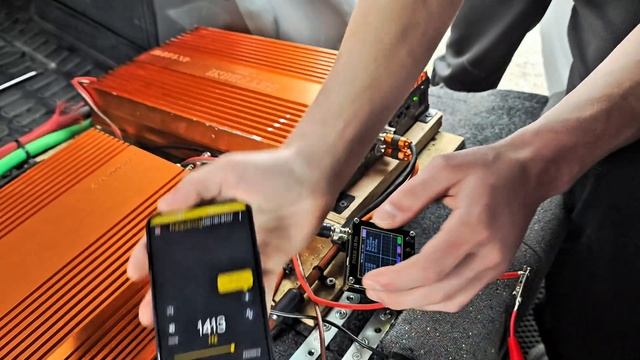 Настройка GAIN на усилители ( при помощи осциллографа ) смотреть онлайн