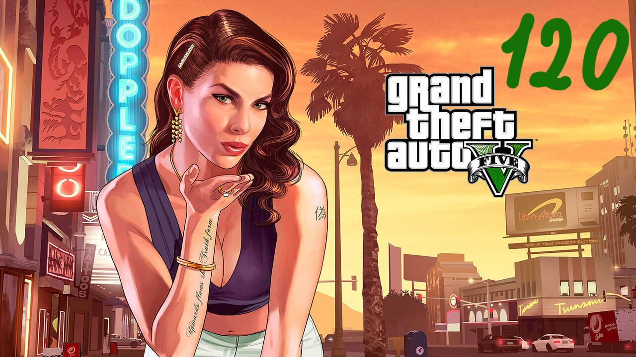 Прохождение GTA V #120 (Неприятности с законом)