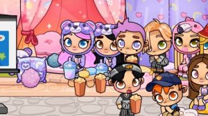 НОЧЬ! ДЕНЬ РОЖДЕНИЕ МИИ 😯 ВЕЧЕРИНКА 🎁 ИСТОРИЯ AVATAR WORLD