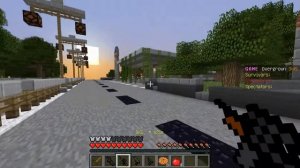 Minecraft 1.7.4) №3 Игра с Пушками! Kill:3)))