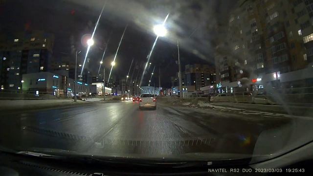 NAVITEL RS2 DUO в ночное время суток