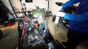 Замена топливного фильтра (сетки) на снегоходе Lynx Ranger 5