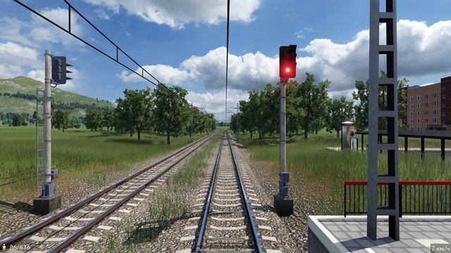Transport Fever 2 - Сибирия. Поездка на электропоезде по маршр? смотреть онлайн