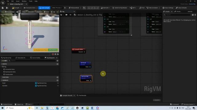 Риггинг в Unreal Engine Урок-4