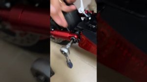 Как собрать сидение для электросамоката