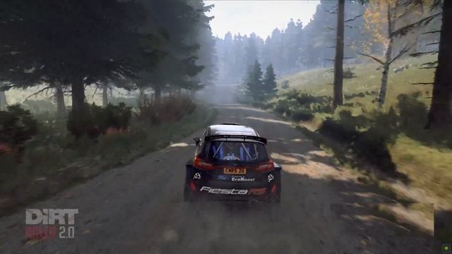 Сделал Бочку на Ford Fiesta R5 DiRT Rally 2.0 смотреть онлайн