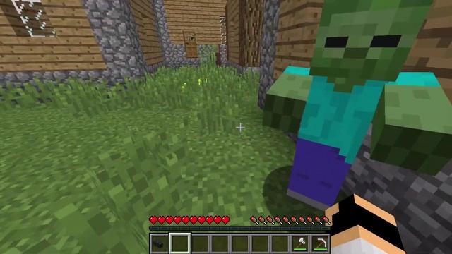 Я СДЕЛАЛ САМЫЙ КРУТОЙ РЕМОНТ В ДОМЕ ЗОМБИ В МАЙНКРАФТ | смотреть онлайн