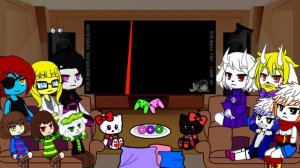 Реакция Undertale на [Underverse AMV] The Resistance