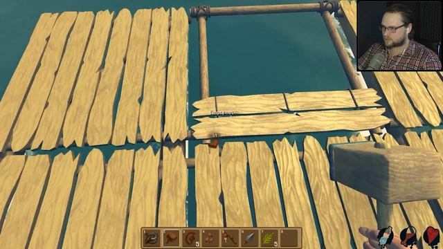 ДИМА ВЫЖИВАЕТ, А АКУЛА НЕТ ► RAFT #1 смотреть онлайн