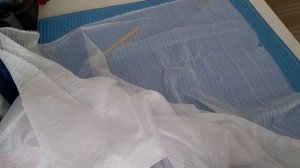 Идеальная тюль без лишних усилий/ Как выровнять и подг