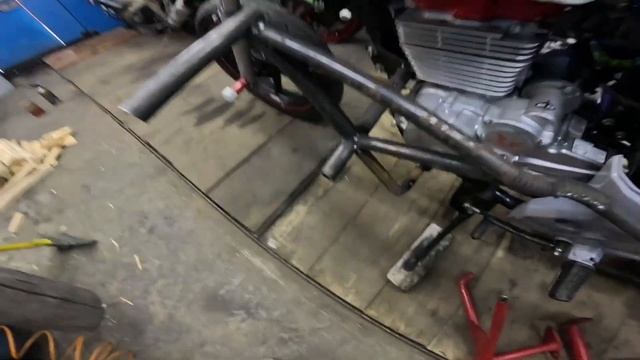 защитная клетка двигателя на мотоцикл stels flex 250 - своим?