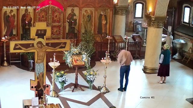 Божественная литургия. 11.06.2025 в 8-00. смотреть онлайн