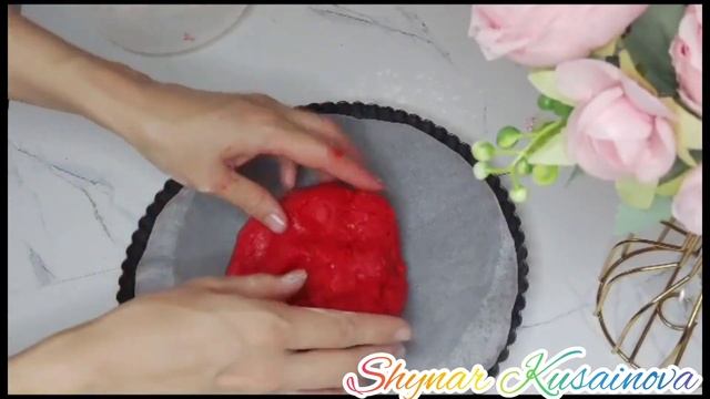 Пирог Красный бархат.Қызыл мақпал пирогы.