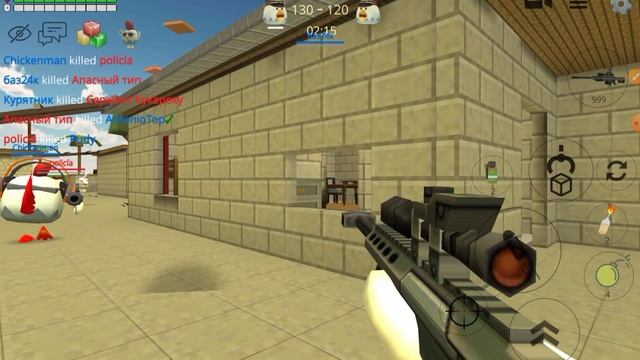 Аномалный игрок в чикен ган!? не клик бейт ! chicken gun смотреть онлайн