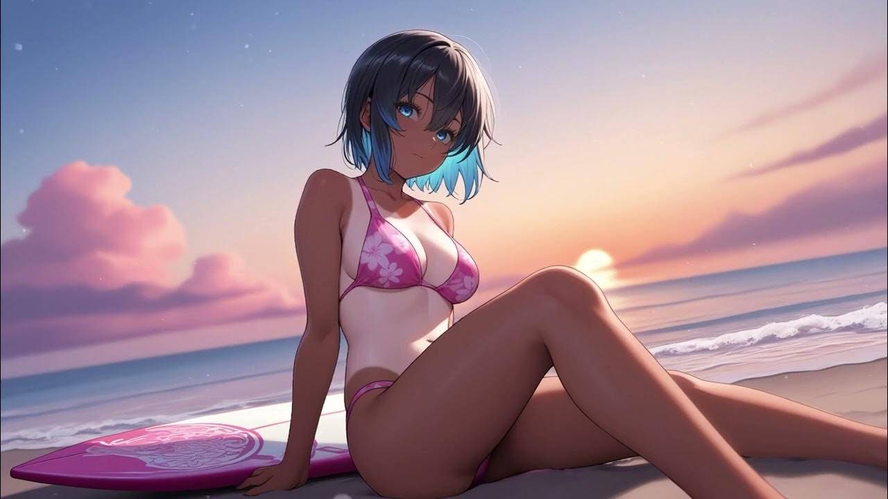 Just leave me on the beach 1980's Summer Vaporwave Mix смотреть онлайн