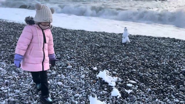 Сочи замело! Сочи зимой! Такого вы еще не видели!