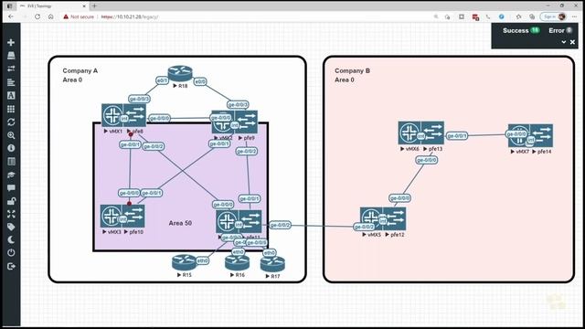05. Multi-Area Single Adjacency смотреть онлайн