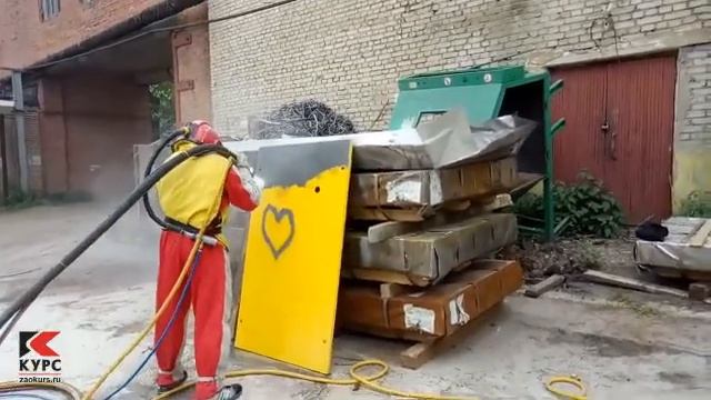 Беспылевое сопло очистка краски смотреть онлайн
