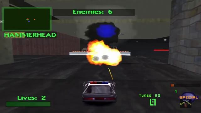 проходим Twisted Metal 2 PS1 - серия 4 OutLaw смотреть онлайн