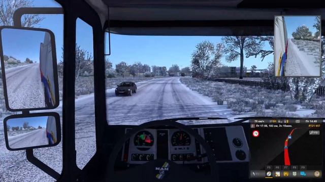 759.2 / ETS 2 V1.46 / MAN F-2000 / Псков (RU) - Полоцк (BY). смотреть онлайн