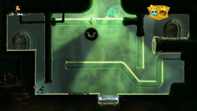 33 - Rayman Legends - 20 000 Люмов под водой - Станция зачистки