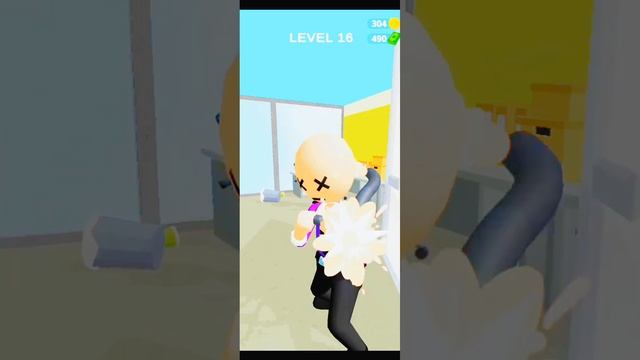 Играем в игру Crazy Office.