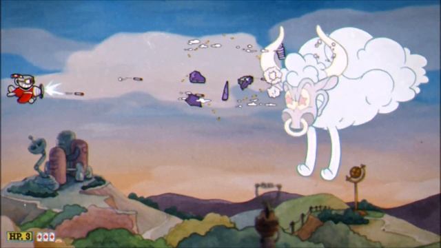 Cuphead! #3. Лягушки и самолёты. смотреть онлайн