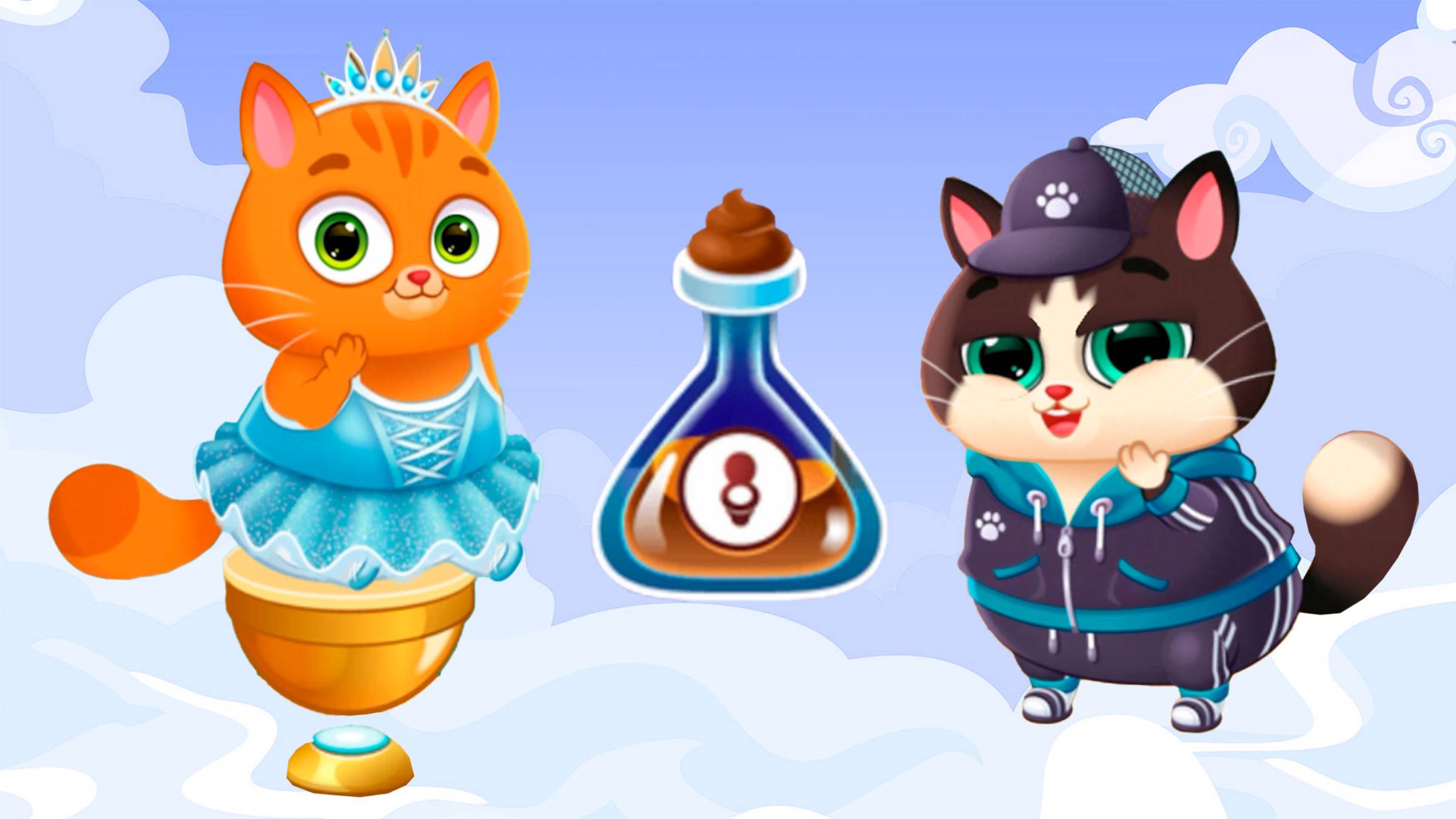 Суровый КОТИК БУБУ 2 №17. Хитрый план Васяна. Мультик ИГРА про котят на Хвостик ТВ