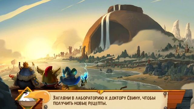 Прохождение злые птицы angry birds epic 😈 дьявол свинья маг смотреть онлайн