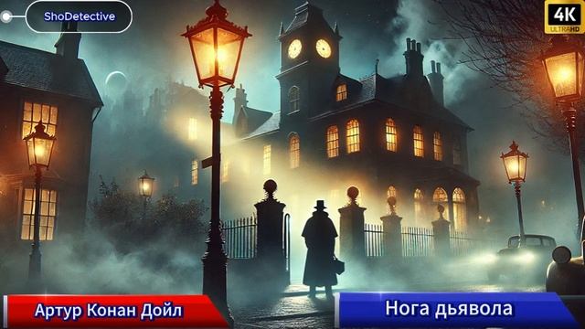 📜 Артур Конан Дойл – Нога дьявола 🔍✨
